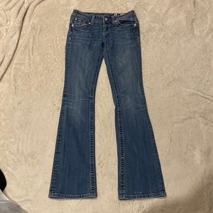 miss me size 26 bootcut jeans!